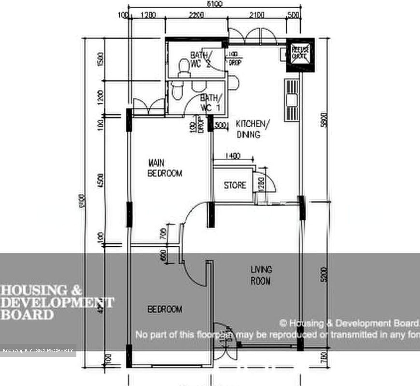 Blk 185 Bishan Street 13 (Bishan), HDB 3 Rooms #598196811